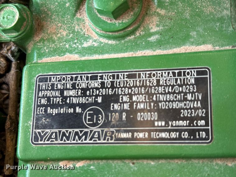 image for item YA0852 2023 John Deere 4066M MFWD tractor