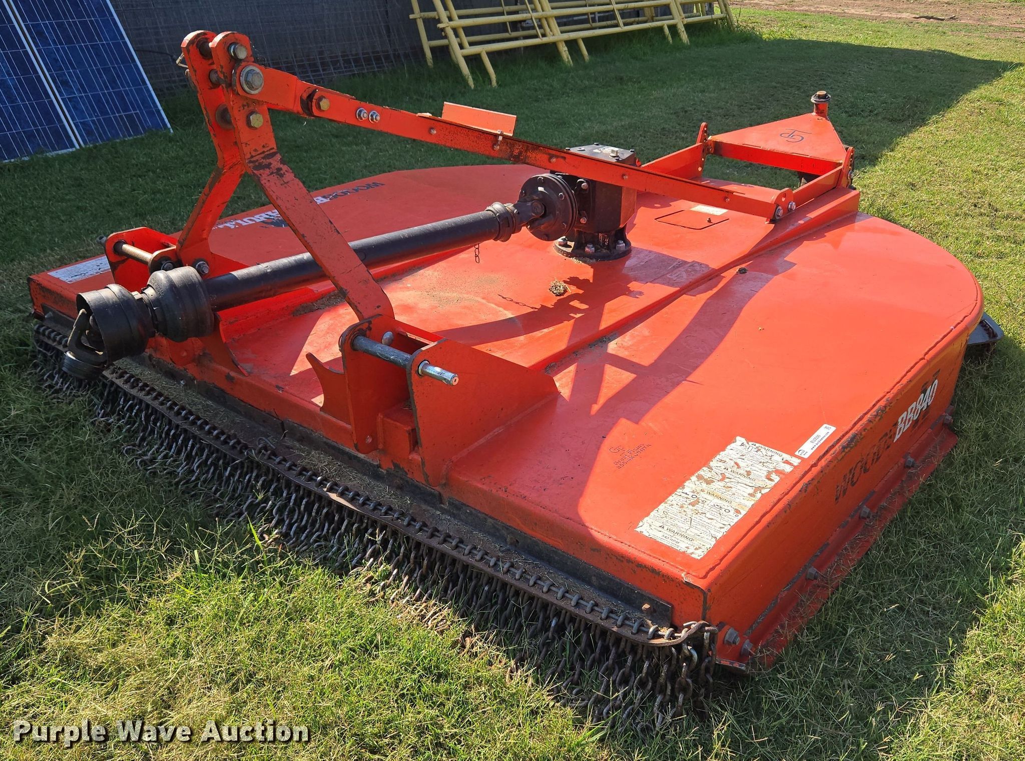 Woods BB840X rotary mower in Goldsby, OK | Item EU3550 for