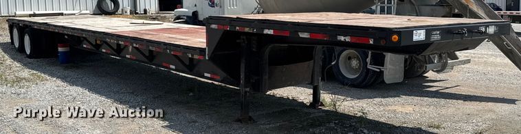 image for item DO7663 1998 Aztec Trailer Sales FLBD drop deck trailer