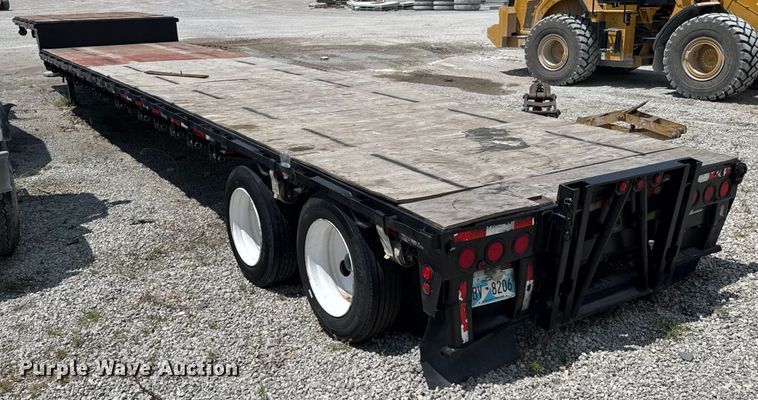 image for item DO7663 1998 Aztec Trailer Sales FLBD drop deck trailer