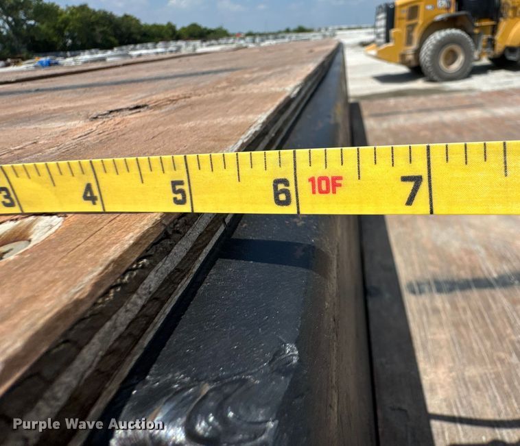 image for item DO7663 1998 Aztec Trailer Sales FLBD drop deck trailer