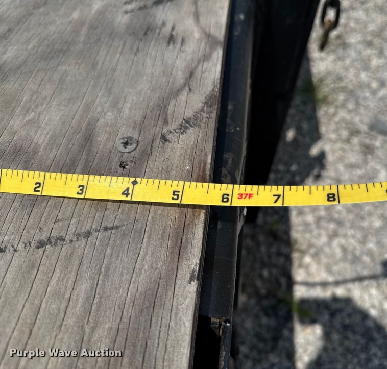 image for item DO7663 1998 Aztec Trailer Sales FLBD drop deck trailer