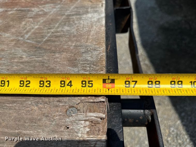 image for item DO7663 1998 Aztec Trailer Sales FLBD drop deck trailer