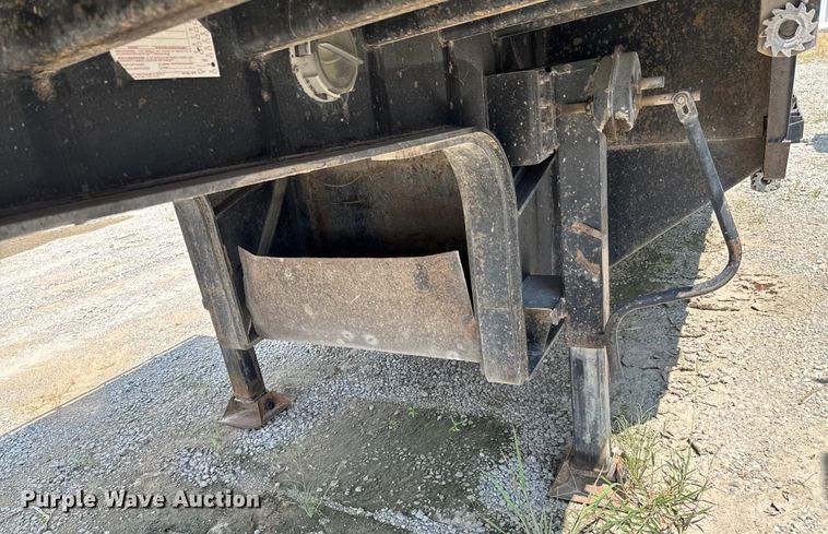 image for item DO7663 1998 Aztec Trailer Sales FLBD drop deck trailer