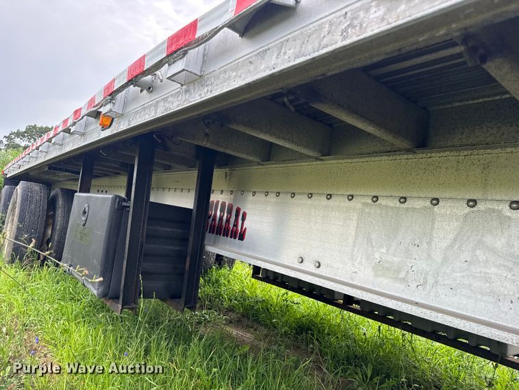 image for item DW3428 1997 Chaparral flatbed trailer