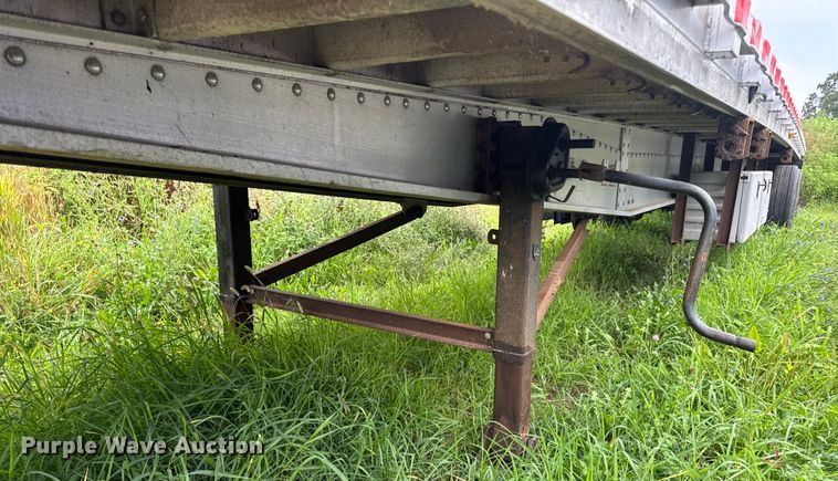 image for item DW3428 1997 Chaparral flatbed trailer