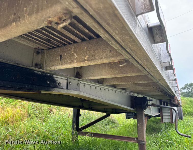 image for item DW3428 1997 Chaparral flatbed trailer