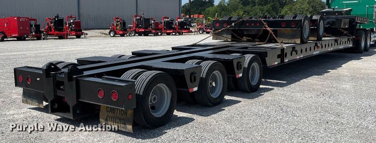 image for item DW7223 1998 Fontaine drop deck extendable equipment trailer