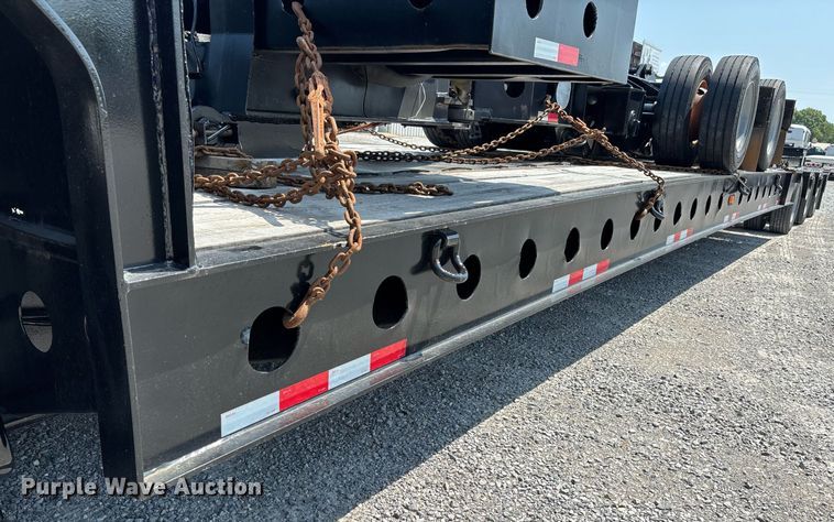 image for item DW7223 1998 Fontaine drop deck extendable equipment trailer
