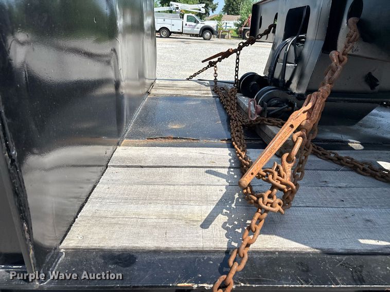 image for item DW7223 1998 Fontaine drop deck extendable equipment trailer