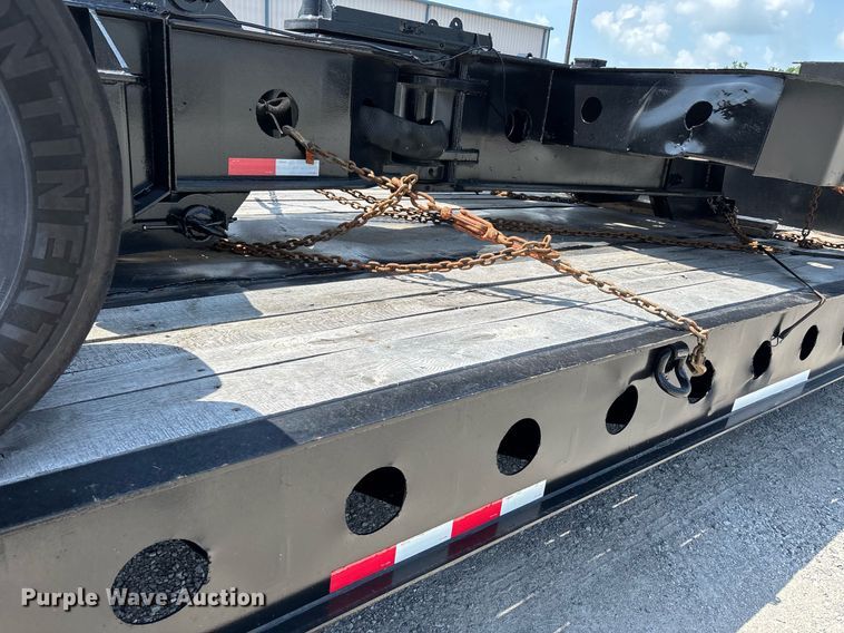 image for item DW7223 1998 Fontaine drop deck extendable equipment trailer