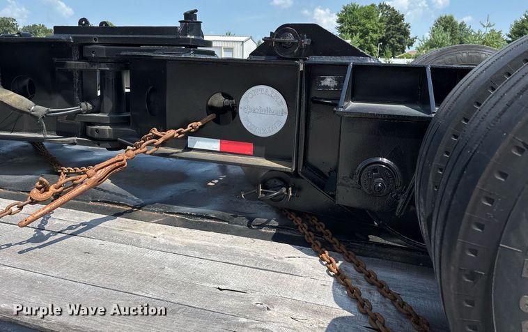 image for item DW7223 1998 Fontaine drop deck extendable equipment trailer