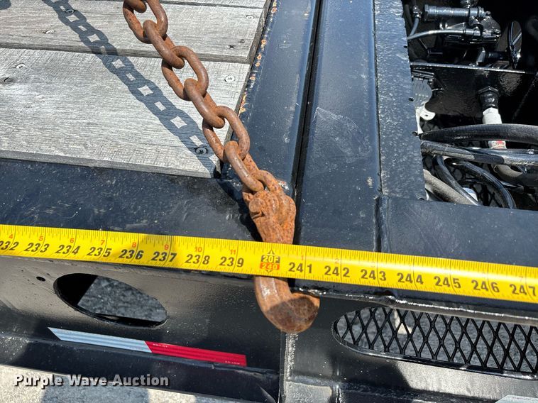 image for item DW7223 1998 Fontaine drop deck extendable equipment trailer