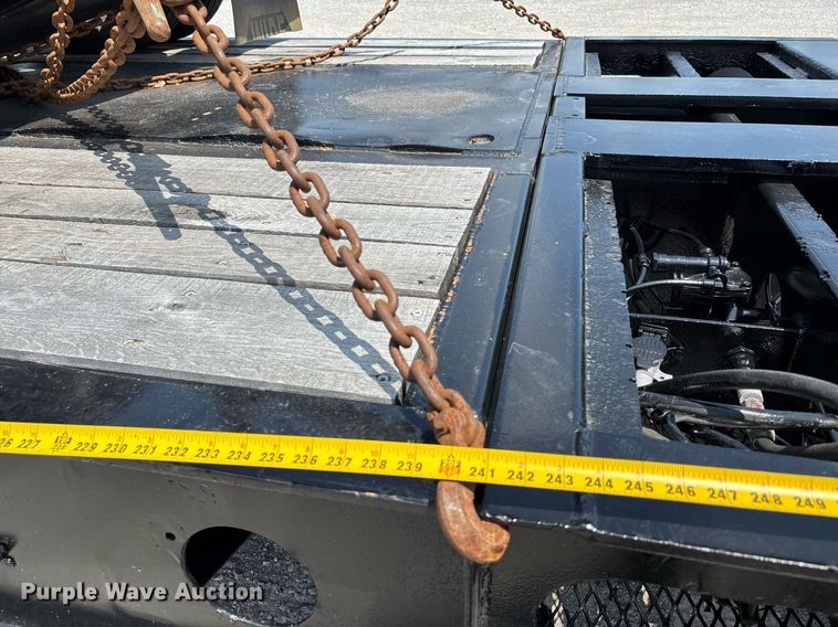 image for item DW7223 1998 Fontaine drop deck extendable equipment trailer