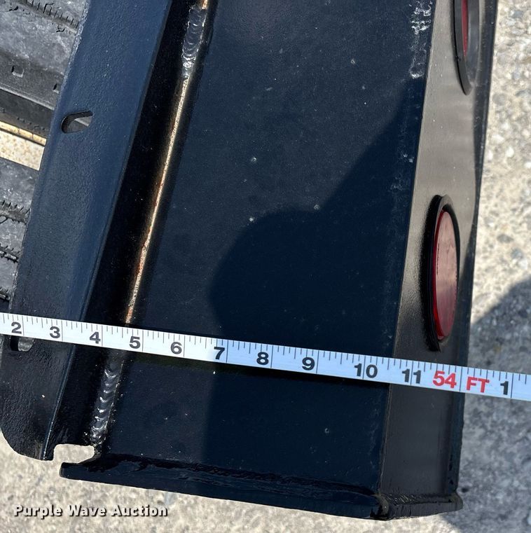 image for item DW7223 1998 Fontaine drop deck extendable equipment trailer