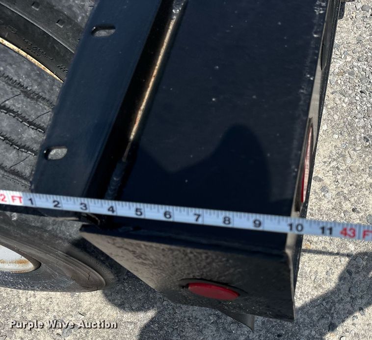 image for item DW7223 1998 Fontaine drop deck extendable equipment trailer