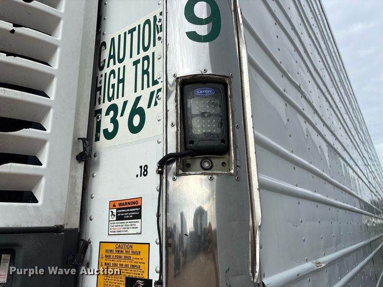 image for item DX7971 2014 Utility Trailer VS2RA refrigerated van trailer