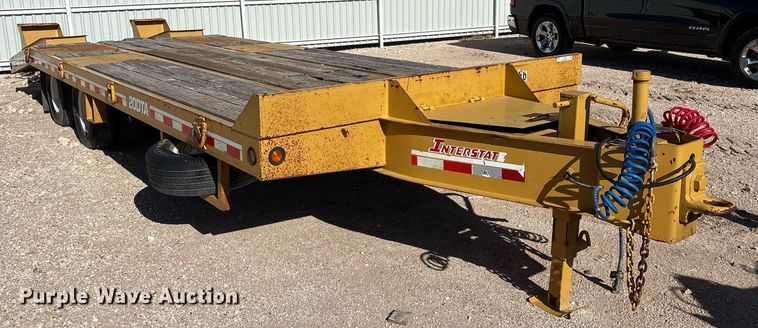 image for item DX8061 2008 Interstate 20DTA equipment trailer