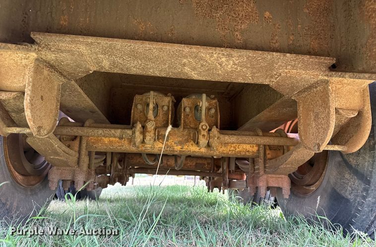 image for item DZ8822 1981 Holden Frame Co. HLB37235 drop deck equipment trailer