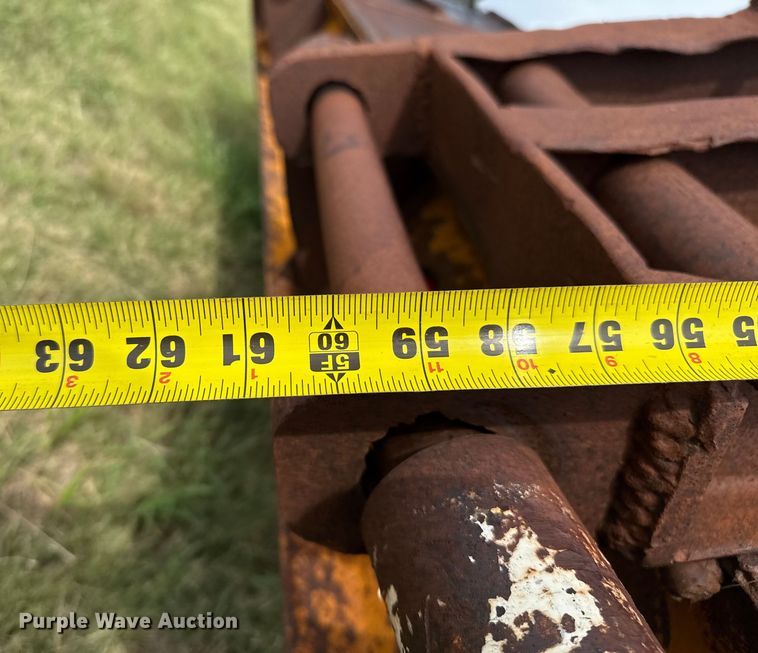 image for item DZ8822 1981 Holden Frame Co. HLB37235 drop deck equipment trailer