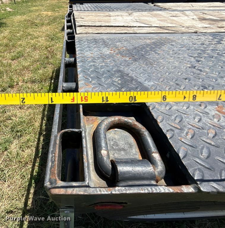 image for item DZ8871 1996 Etnyre RGM25TD-T1 lowboy equipment trailer