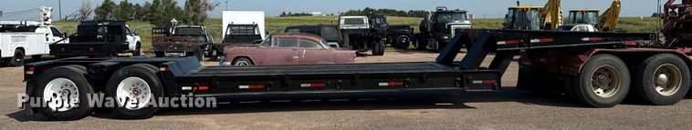 image for item DZ8875 1974 Lowboy equipment trailer