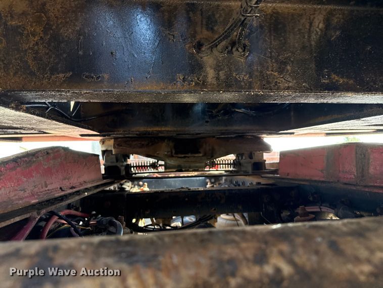 image for item DZ8875 1974 Lowboy equipment trailer