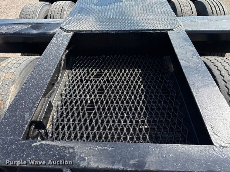 image for item DZ8875 1974 Lowboy equipment trailer