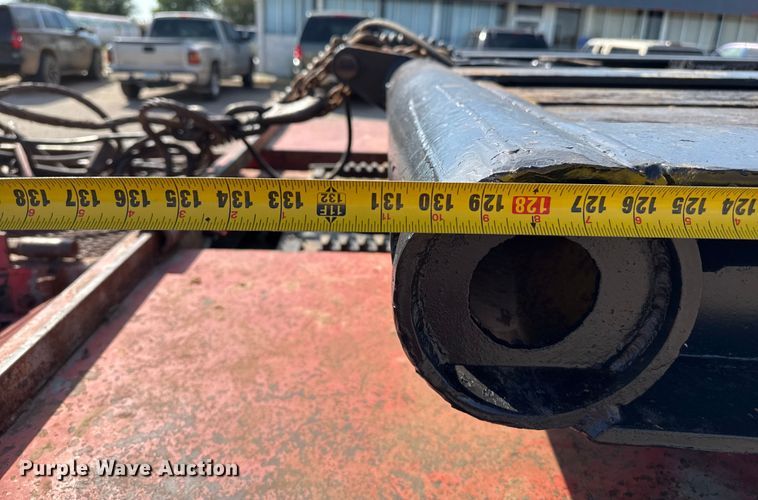 image for item DZ8875 1974 Lowboy equipment trailer