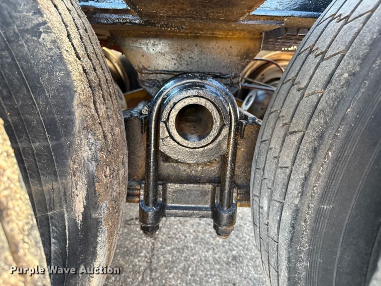 image for item DZ8875 1974 Lowboy equipment trailer