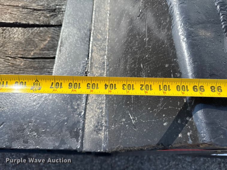 image for item DZ8875 1974 Lowboy equipment trailer