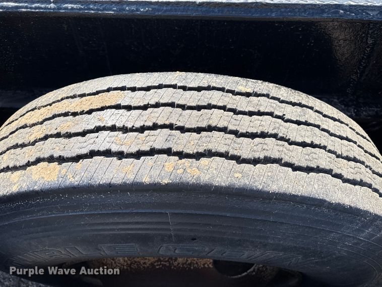 image for item DZ8875 1974 Lowboy equipment trailer