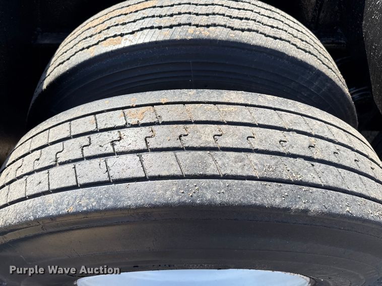 image for item DZ8875 1974 Lowboy equipment trailer