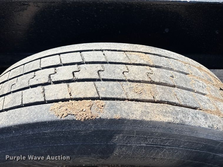 image for item DZ8875 1974 Lowboy equipment trailer