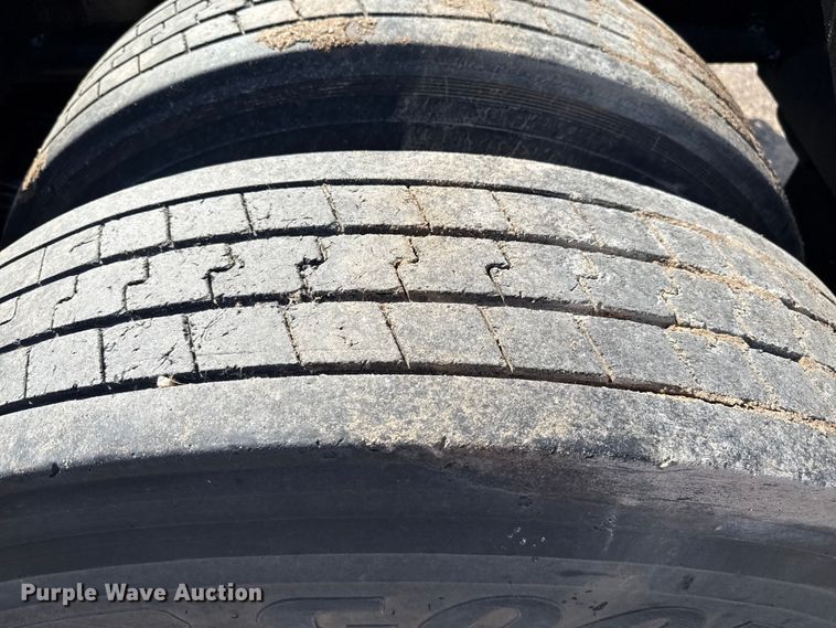 image for item DZ8875 1974 Lowboy equipment trailer