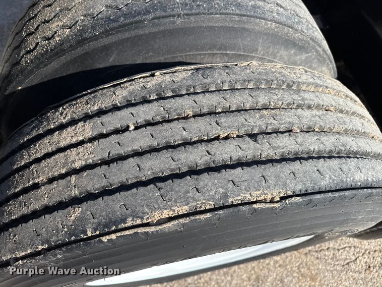 image for item DZ8875 1974 Lowboy equipment trailer