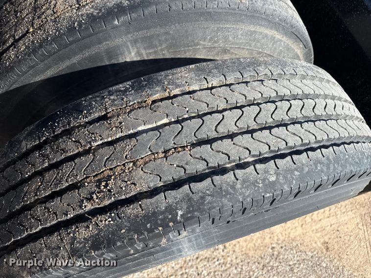 image for item DZ8875 1974 Lowboy equipment trailer