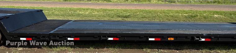 image for item DZ8877 1987 Transtech DDE462A extendable double drop deck equipment trailer