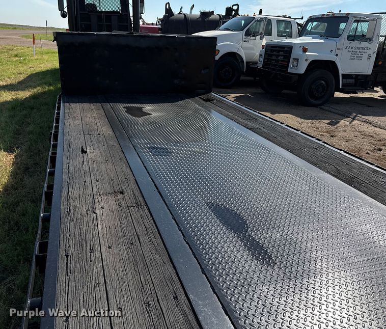 image for item DZ8877 1987 Transtech DDE462A extendable double drop deck equipment trailer