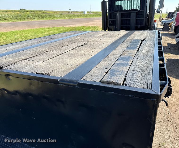 image for item DZ8877 1987 Transtech DDE462A extendable double drop deck equipment trailer