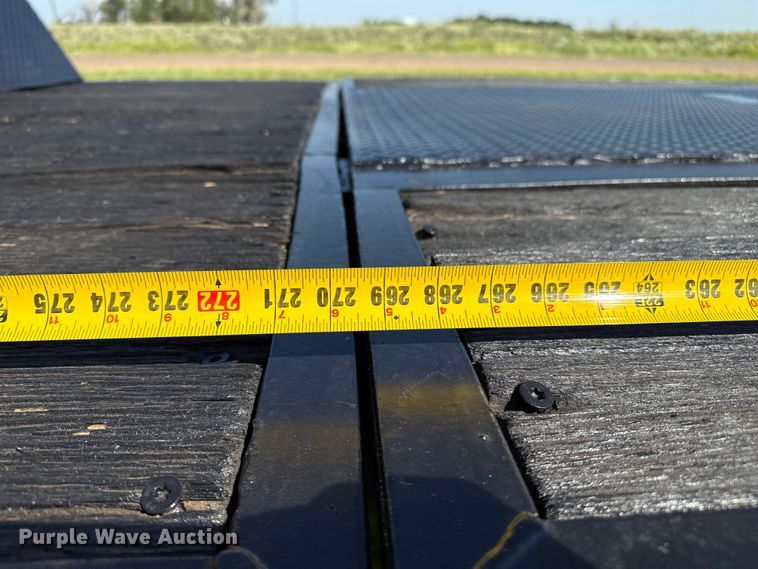 image for item DZ8877 1987 Transtech DDE462A extendable double drop deck equipment trailer