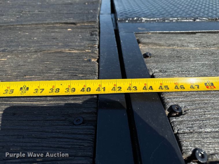 image for item DZ8877 1987 Transtech DDE462A extendable double drop deck equipment trailer