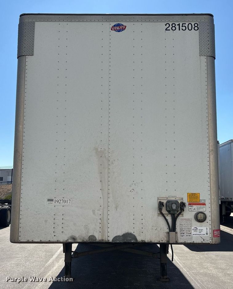 image for item EC1083 2015 Utility dry van trailer