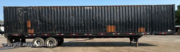 image for item EC4371 1979 Hyundai scrap trailer