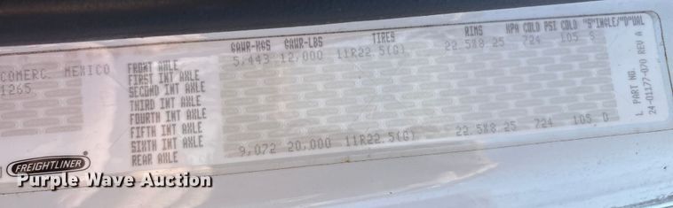 image for item EC4377 2014 Freightliner Business Class M2 refrigerated truck