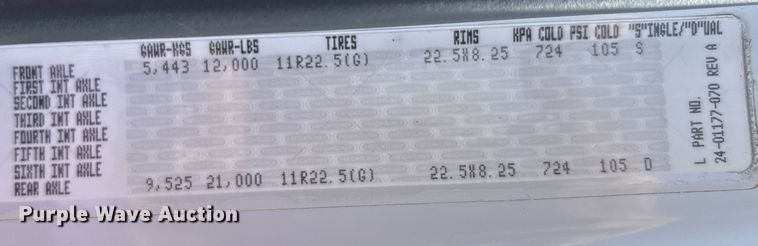 image for item EC4378 2005 Freightliner Business Class M2 fuel / lube truck