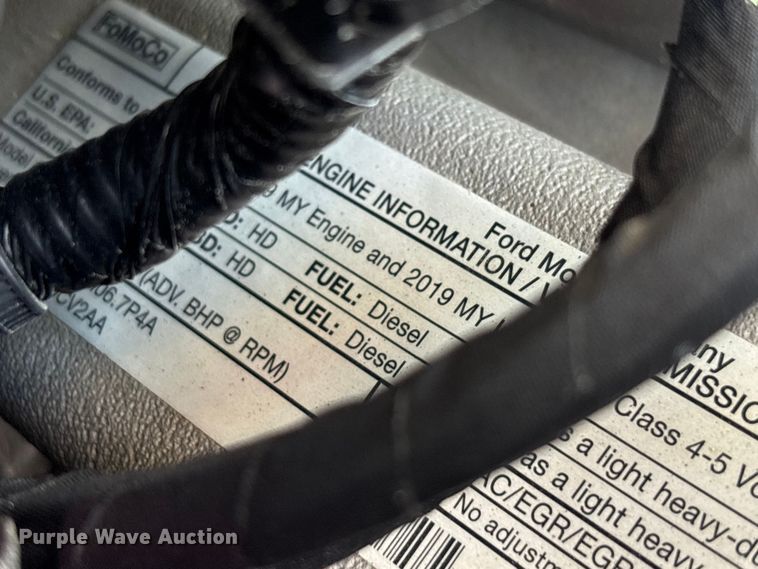 image for item EC4379 2019 Ford F550 dump truck