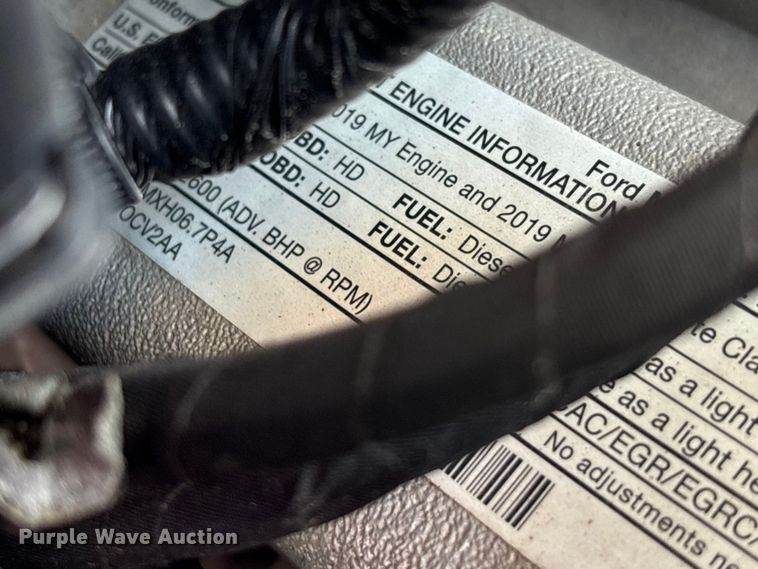 image for item EC4379 2019 Ford F550 dump truck