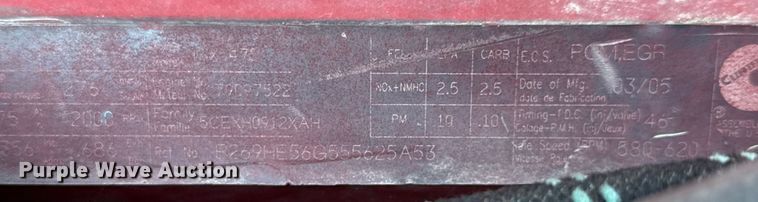 image for item ED5803 2006 Peterbilt 379 semi truck