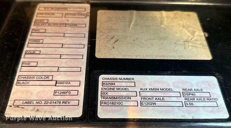 image for item ED5803 2006 Peterbilt 379 semi truck